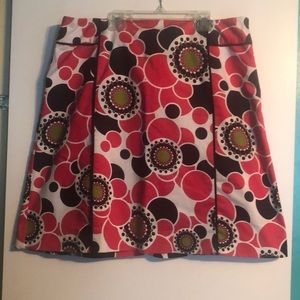 Polka Dot Print Skirt